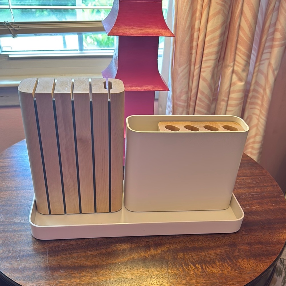 Caraway Home Knife Block & Storage Organizer
